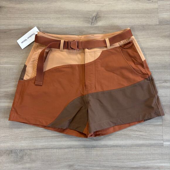 Outdoor Voices Pants - NWT Outdoor Voices Rectrek Colorblock Shorts 3” Inseam Women XS Zion Hiking